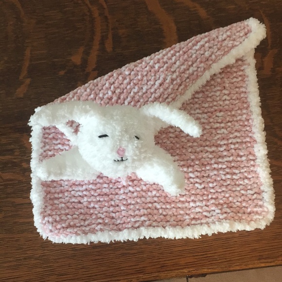 Handmade Knitted Baby Wrapping Snuggle Blanket - Picture 7 of 7